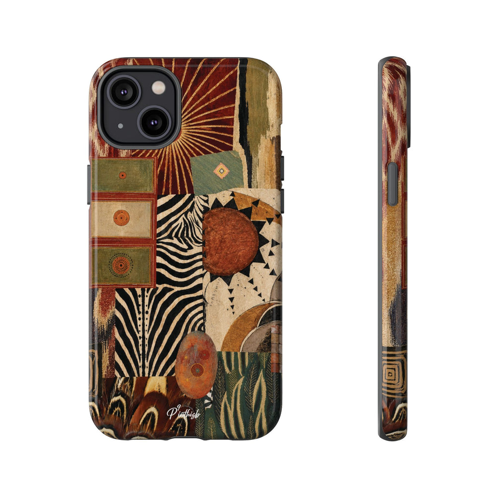 Abstract Boho Collage Tough Case