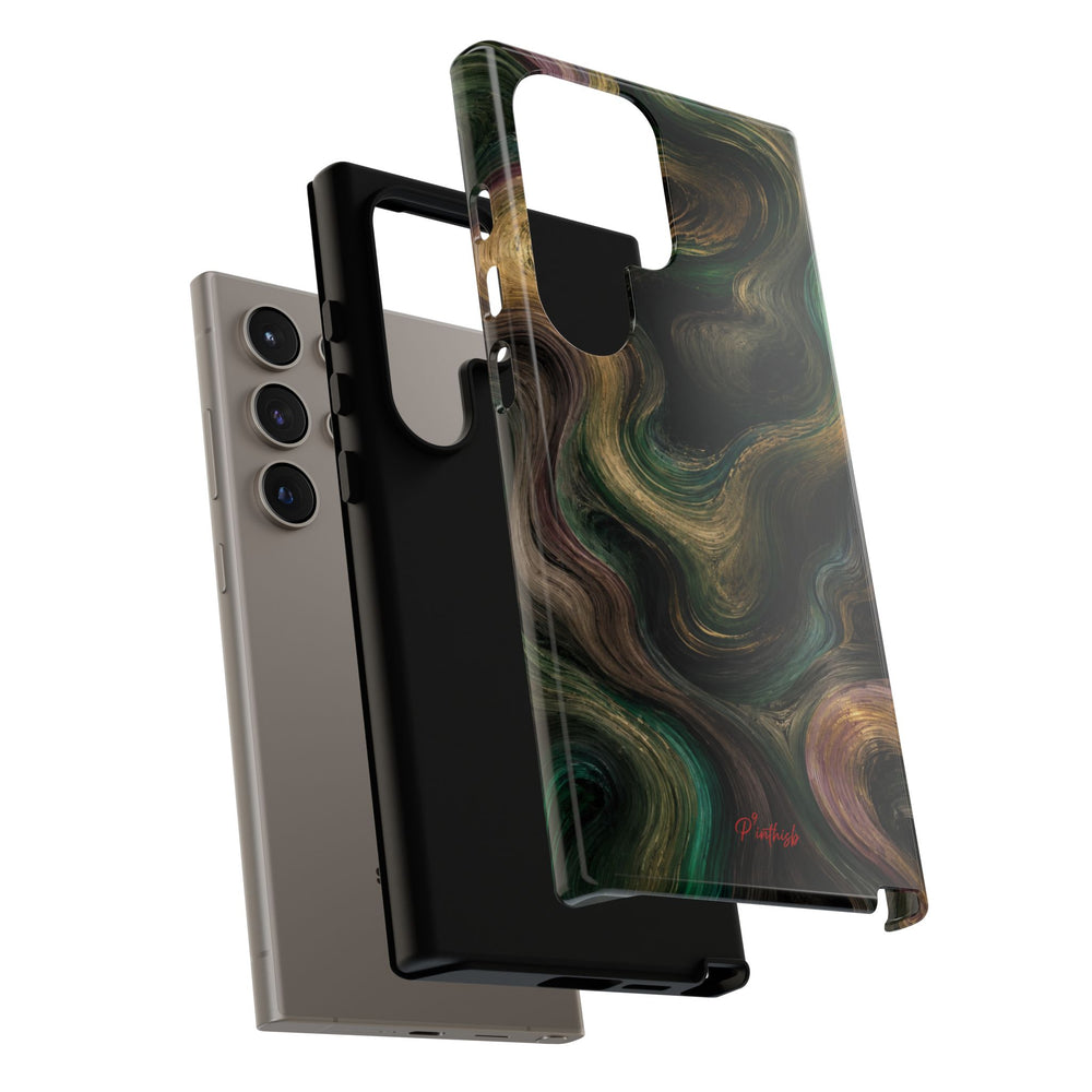 Marbled Forest Tough Phone Case