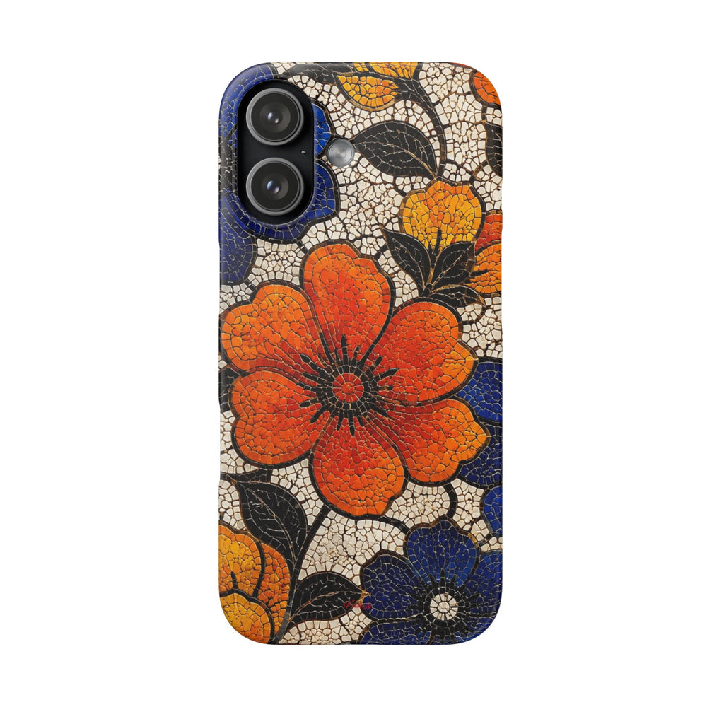 Floral Mosaic Snap Case