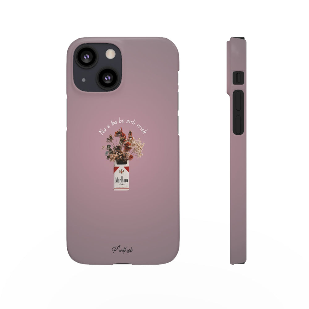 "Na e ka bo zoti rrisk." Snap Phone Case