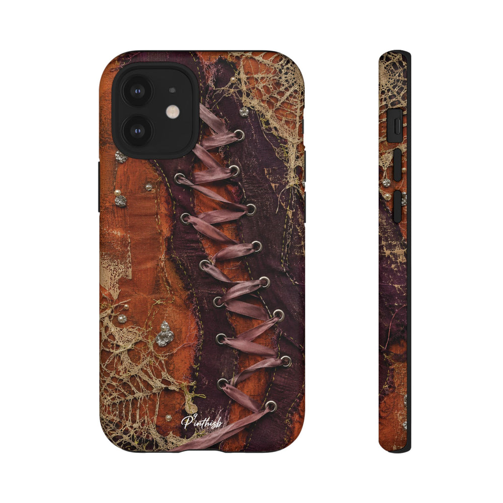 Vintage Leather Lace Tough Case