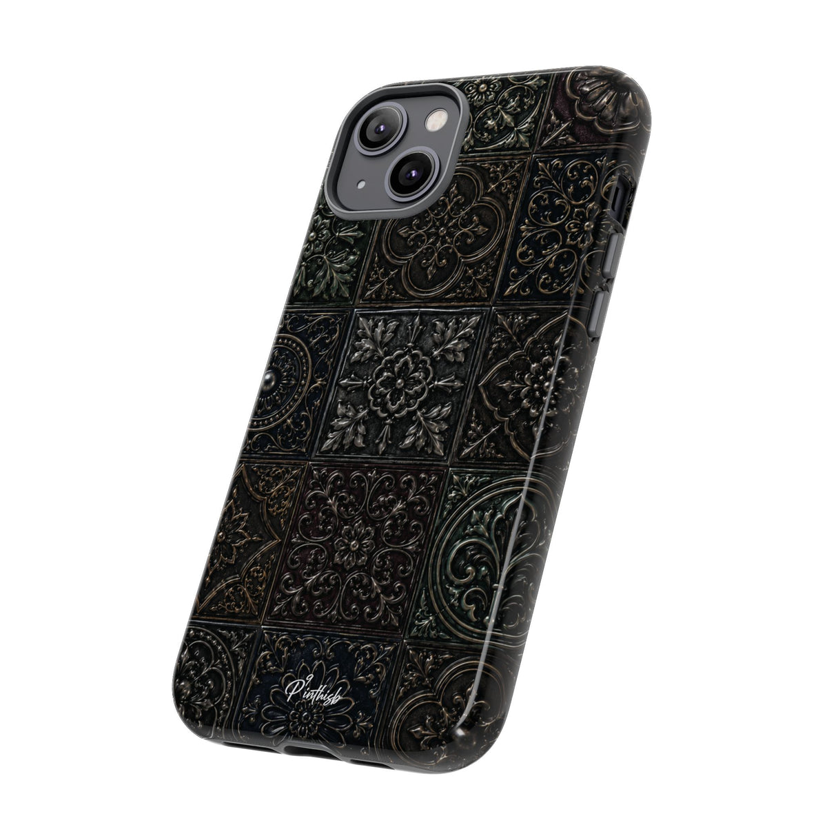 Mosaic Pattern Tough Phone Case
