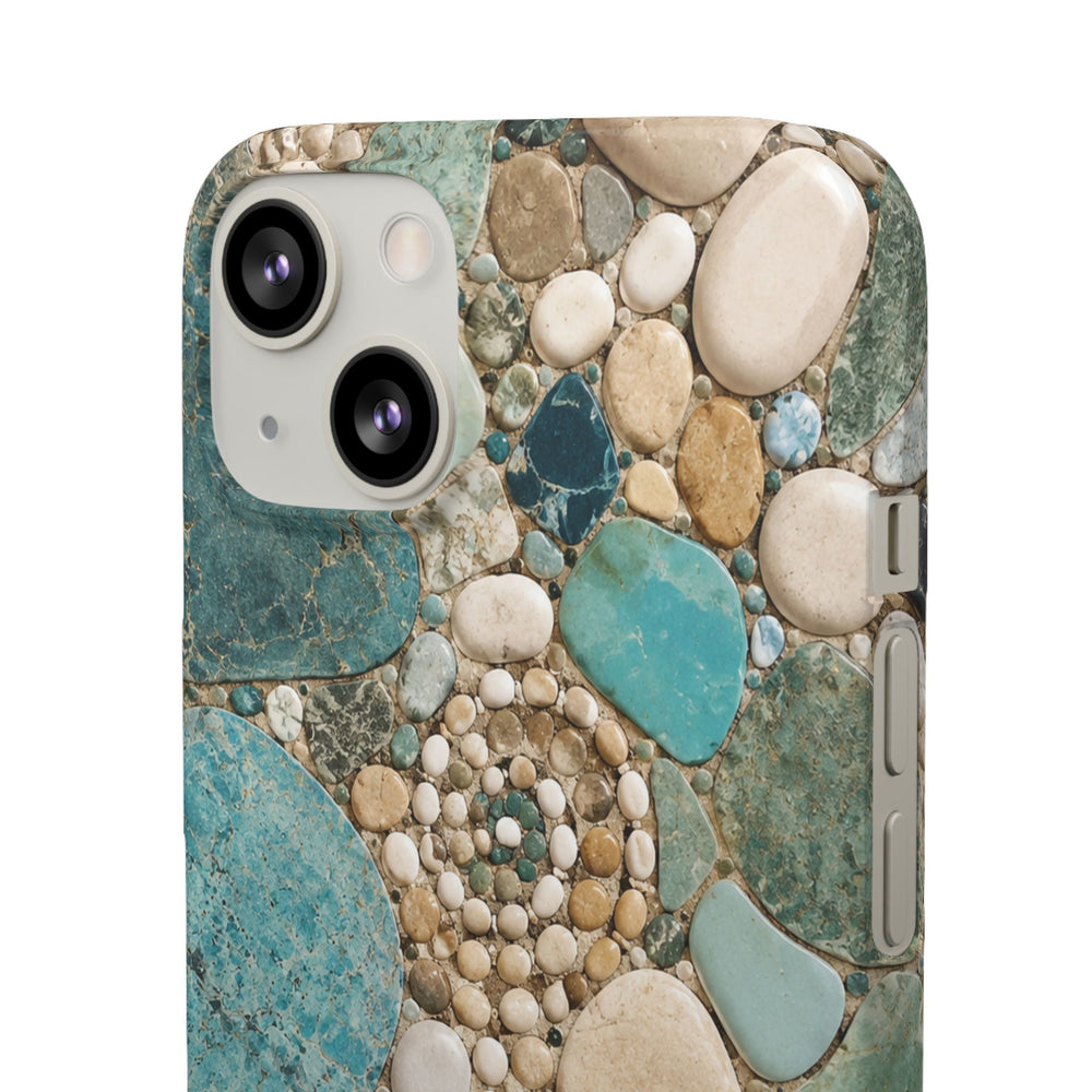 Sea Glass Mosaic Snap Case