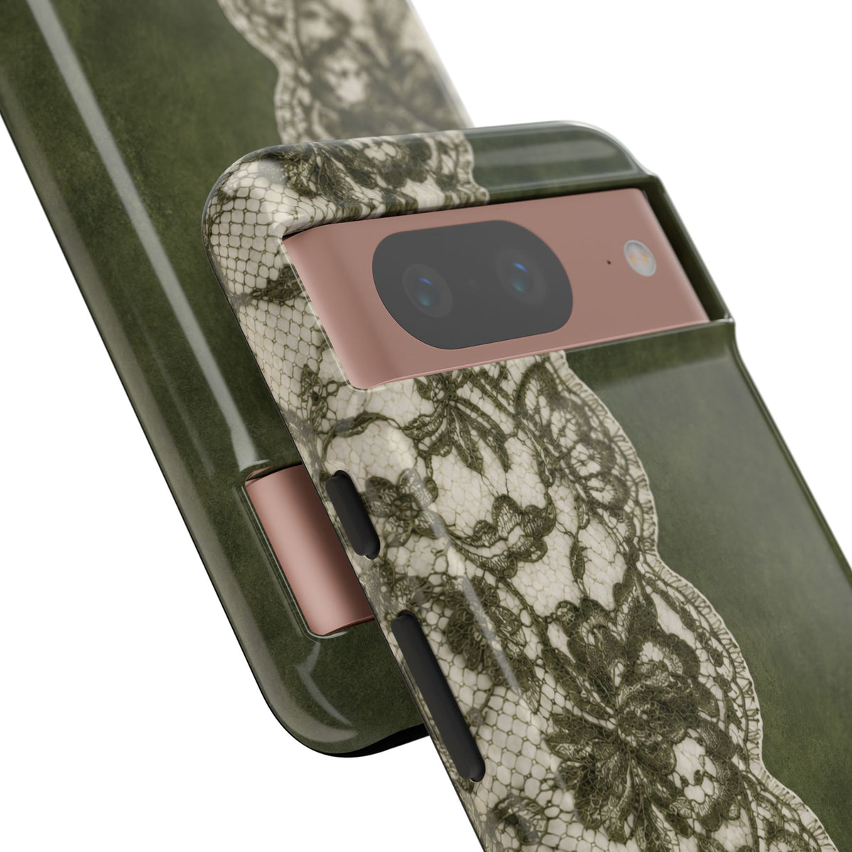 Olive Lace Tough Case