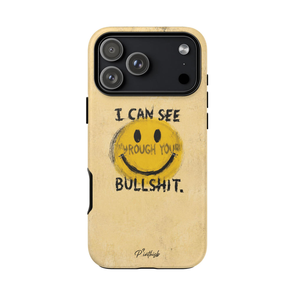 Smiley Anti-BS Tough Case