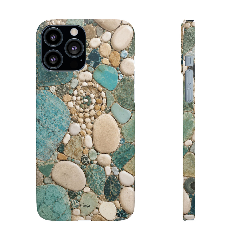 Sea Glass Mosaic Snap Case