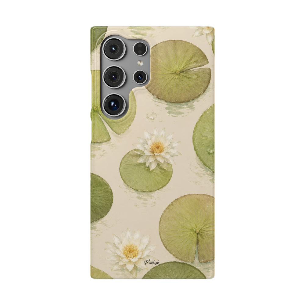 Water Lily Snap Phone Case