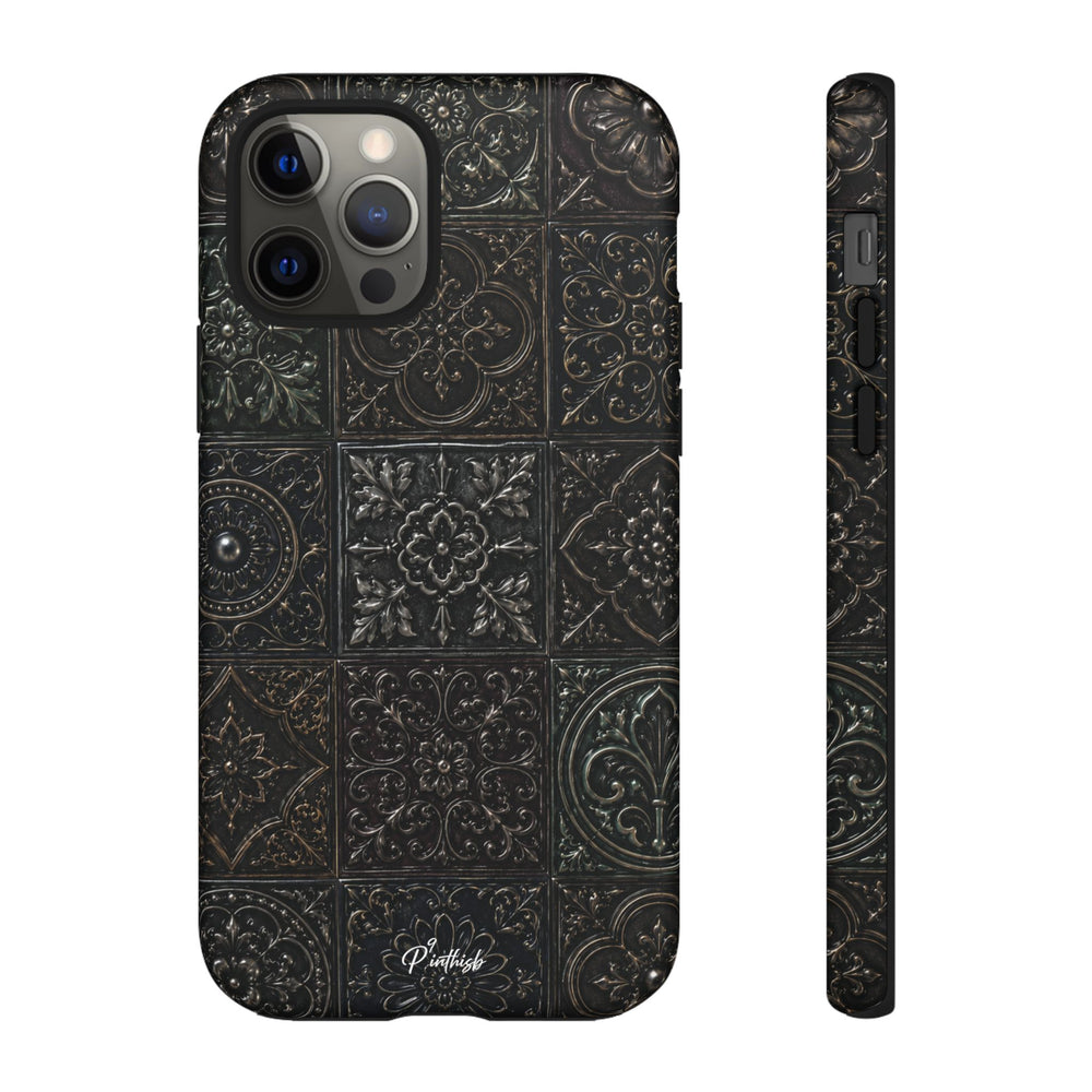 Mosaic Pattern Tough Phone Case