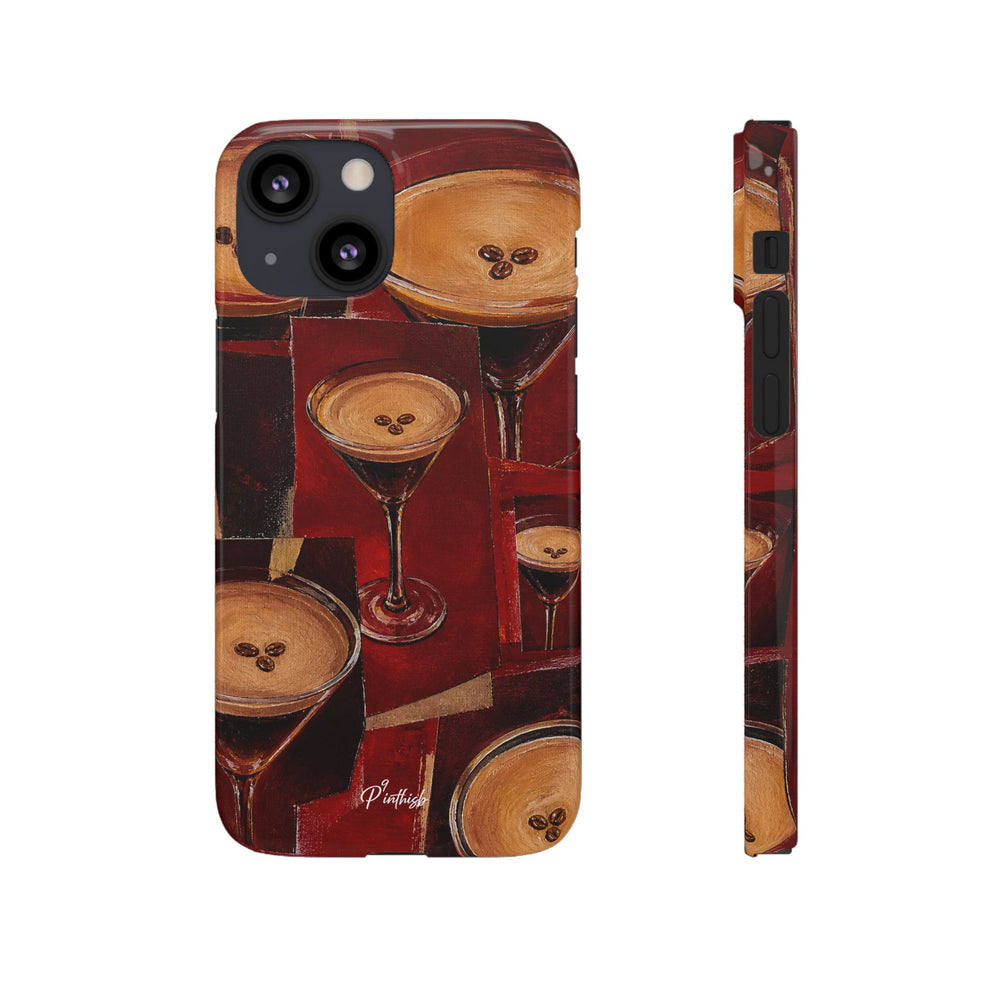 Espresso Martini Snap Phone Case