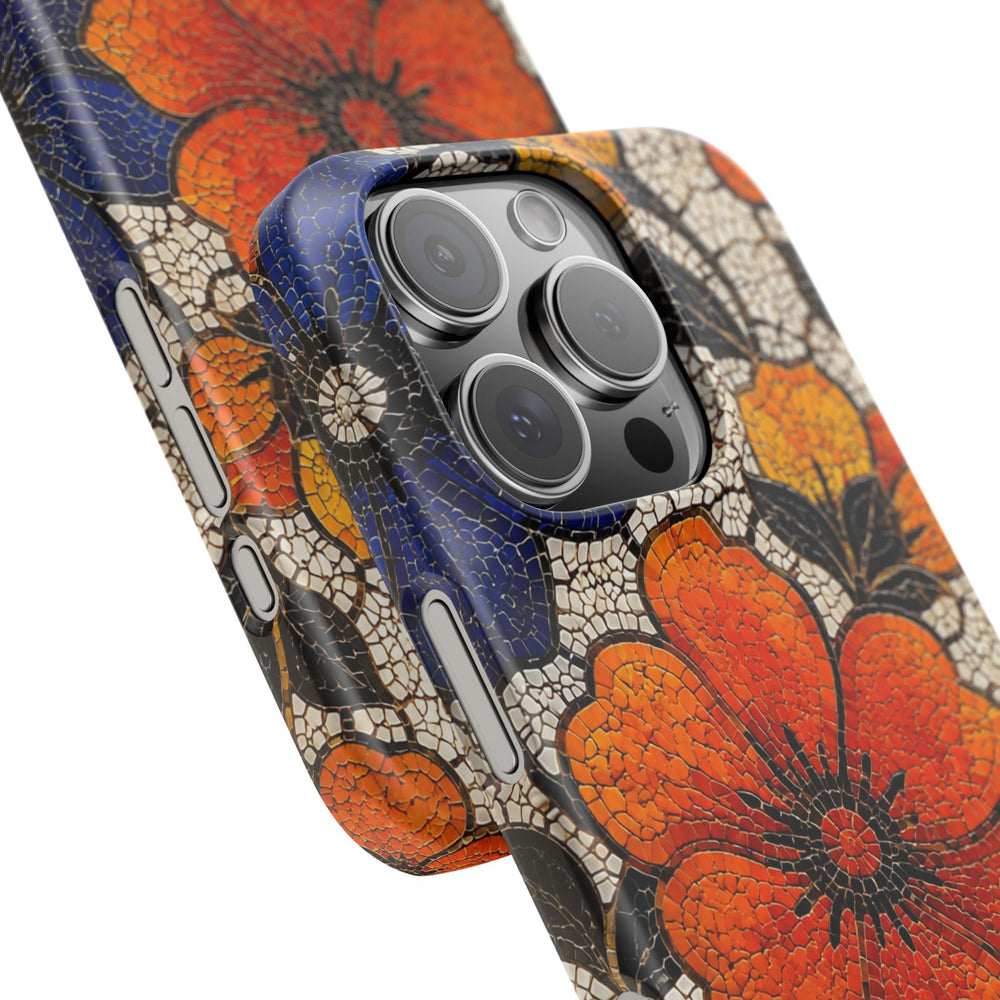 Floral Mosaic Snap Case