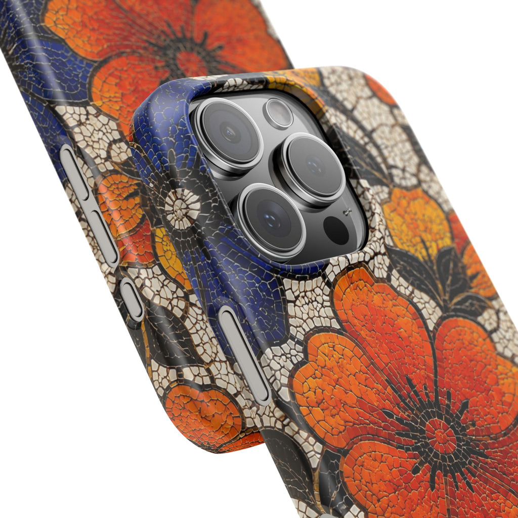Floral Mosaic Snap Case