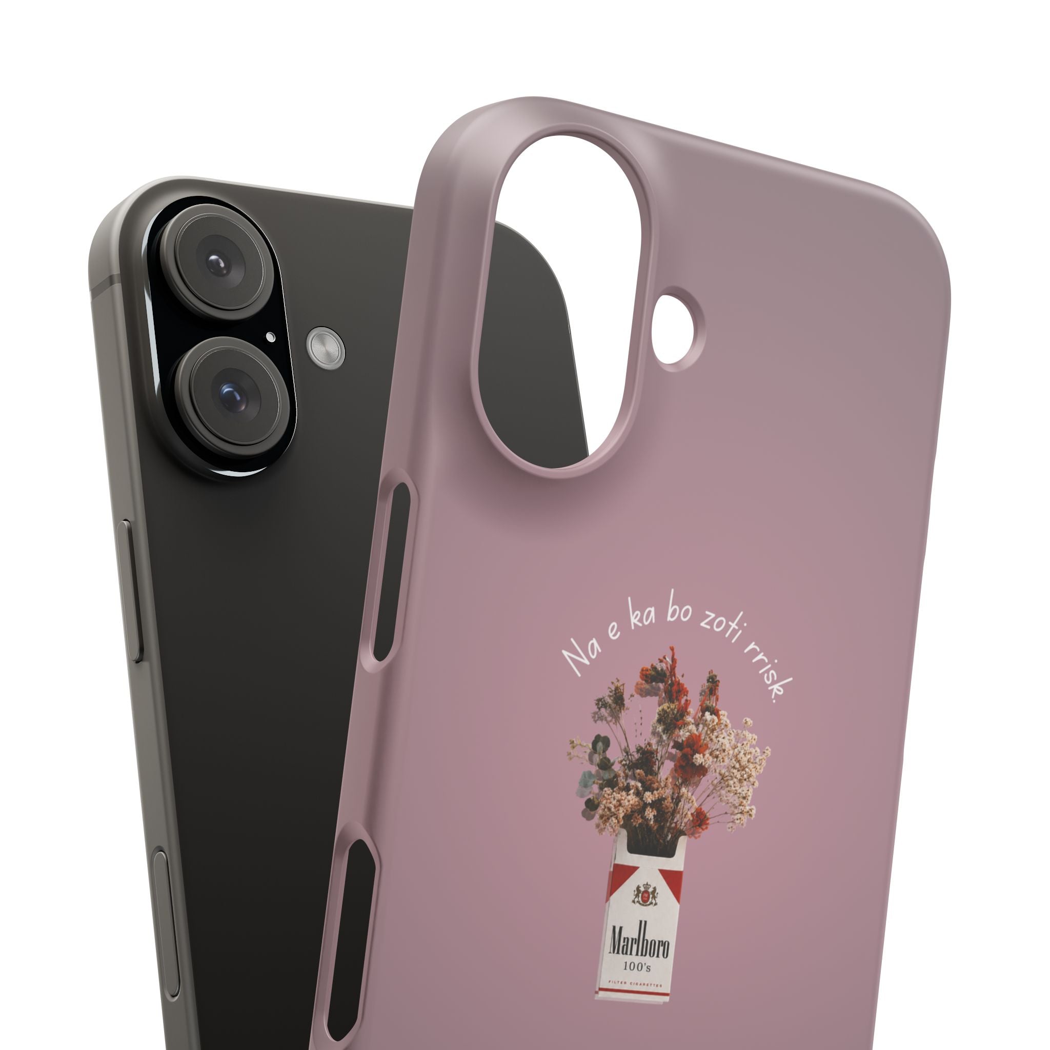 "Na e ka bo zoti rrisk." Snap Phone Case
