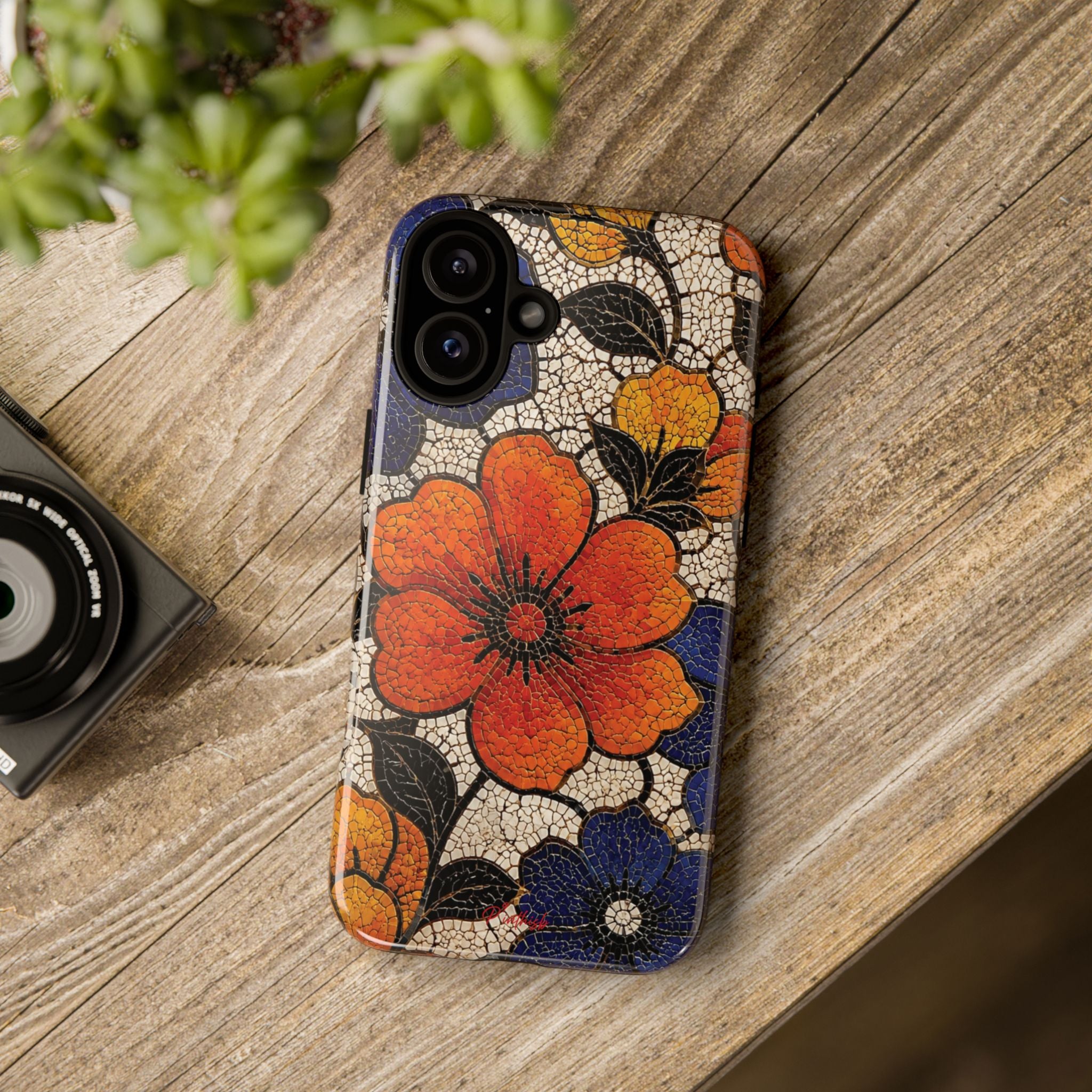 Floral Mosaic Tough Case