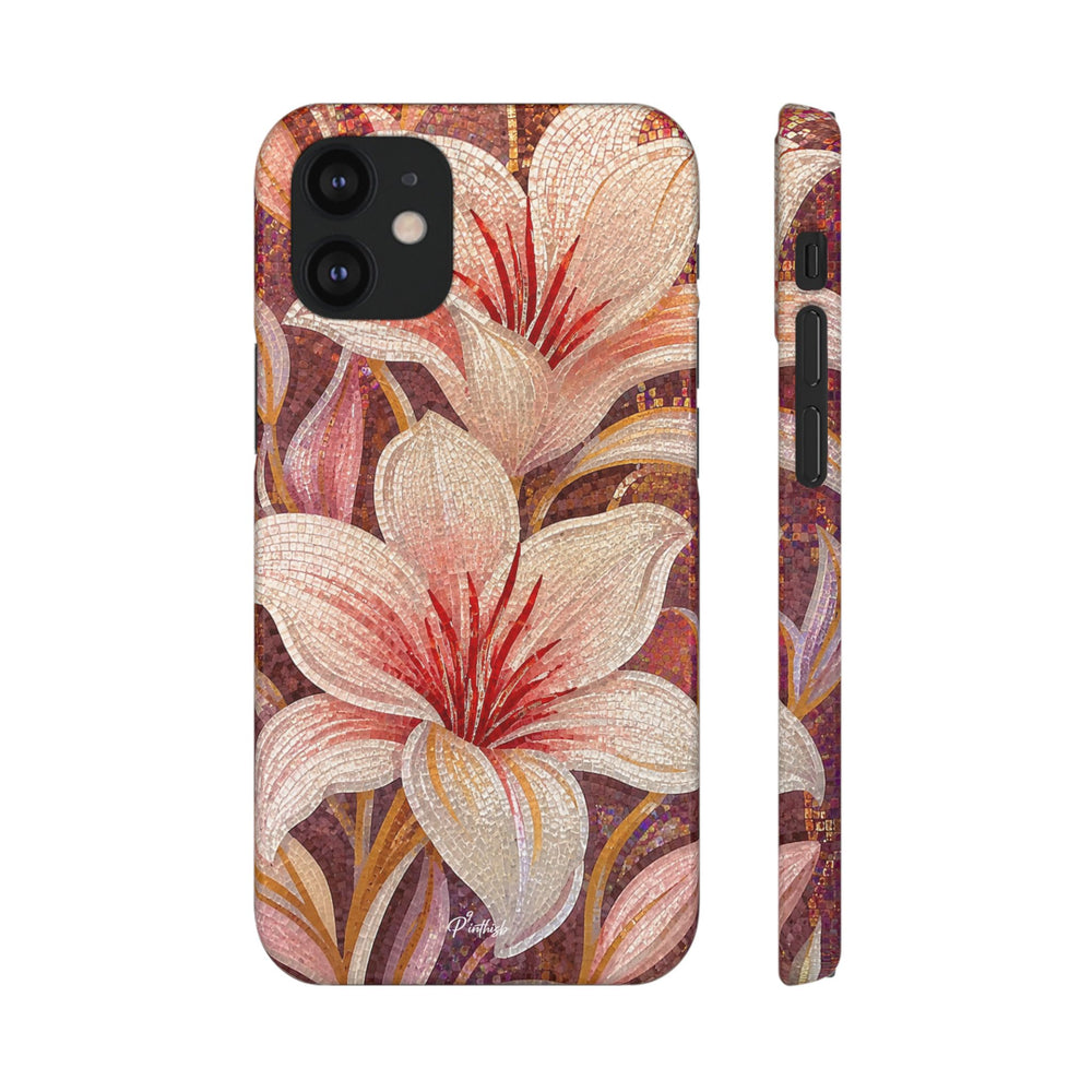 Floral Lily Snap Case