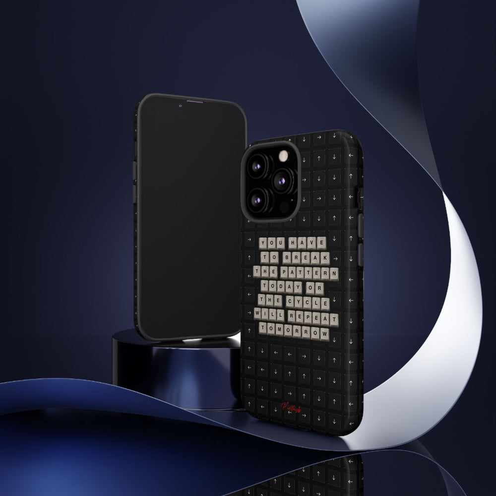 "Break the pattern" Keyboard Tough Case