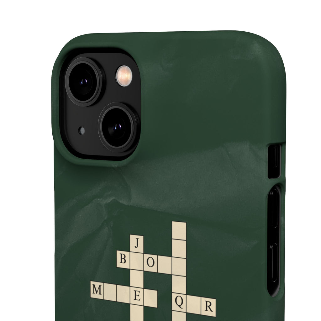 "JBMTQR crossword" Snap Phone Case