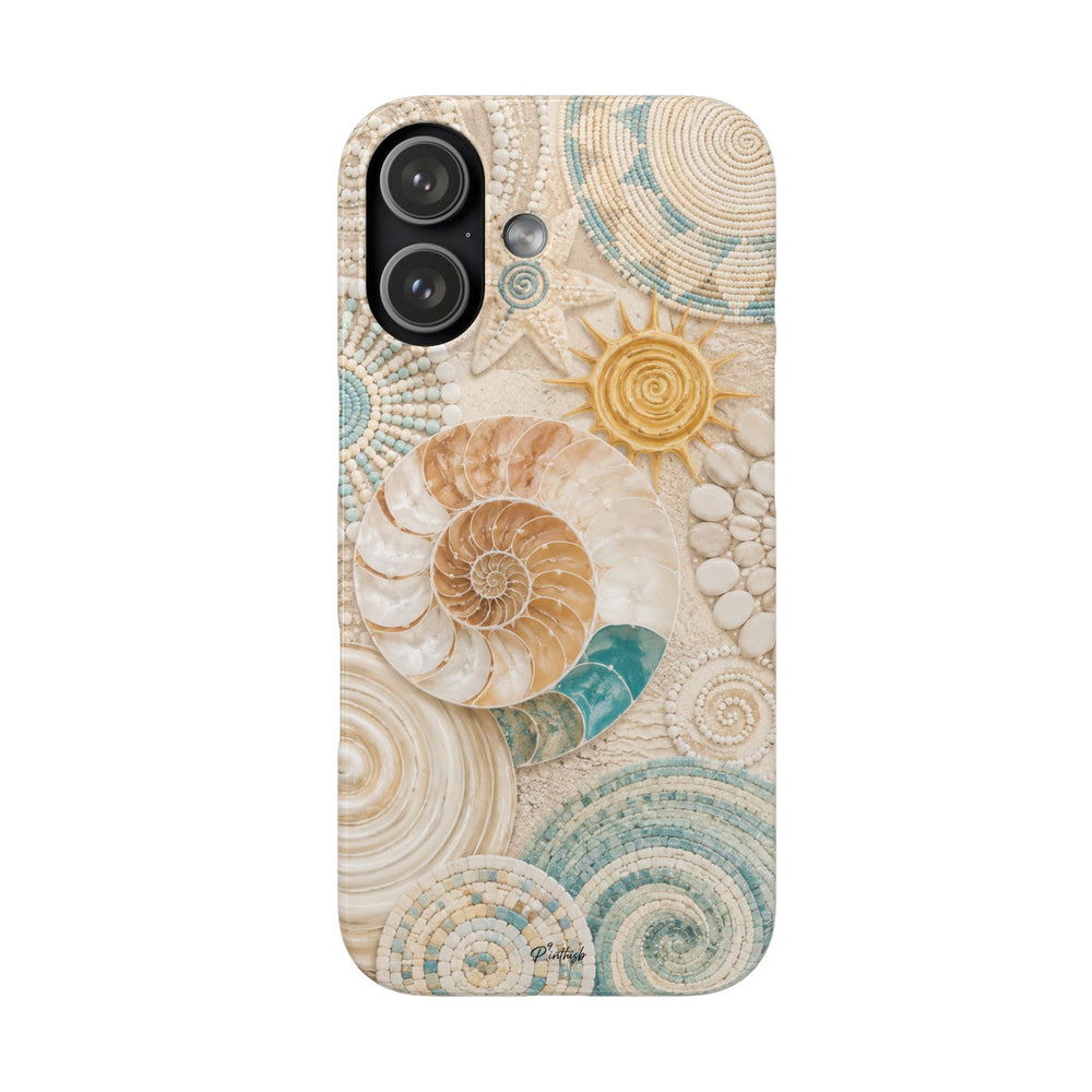 Coastal Seashell Snap Case