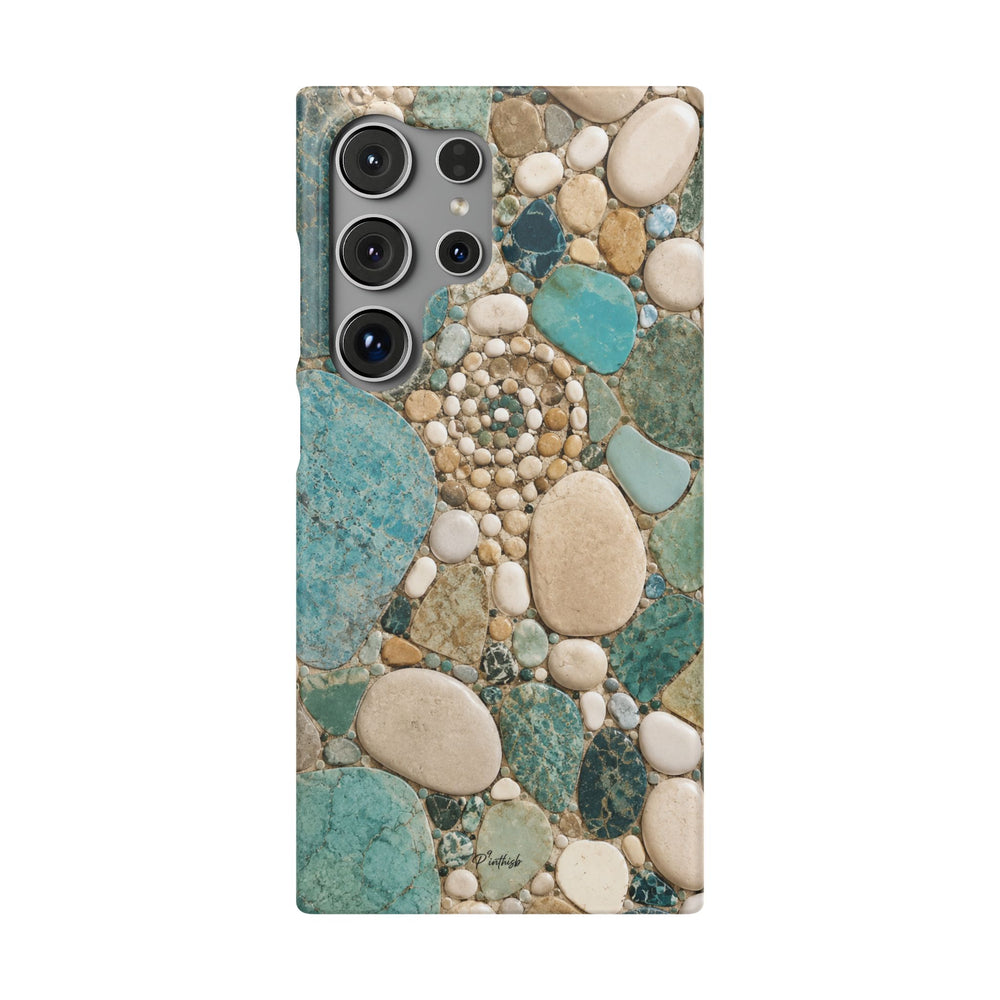 Sea Glass Mosaic Snap Case