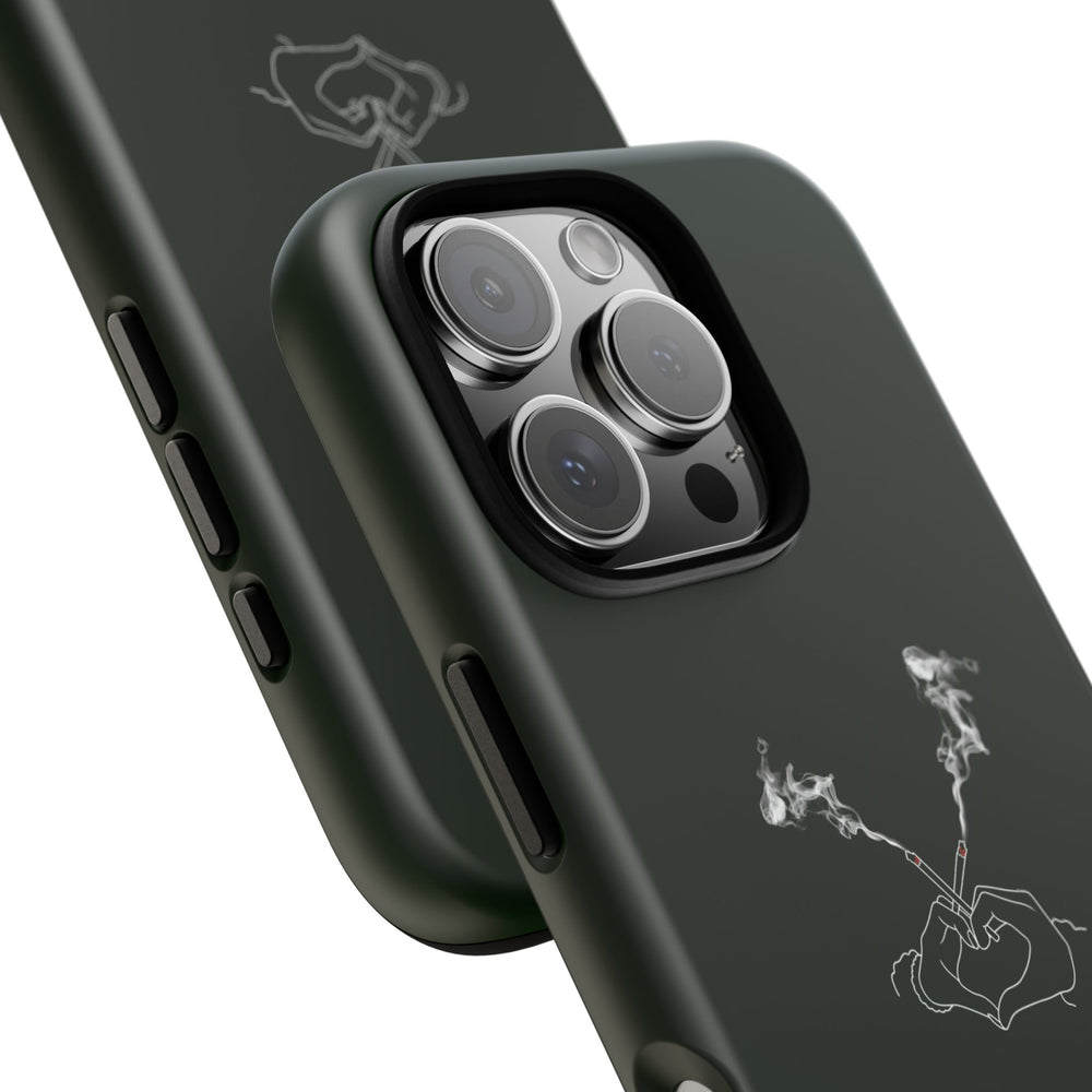 Smoke Heart Tough Case