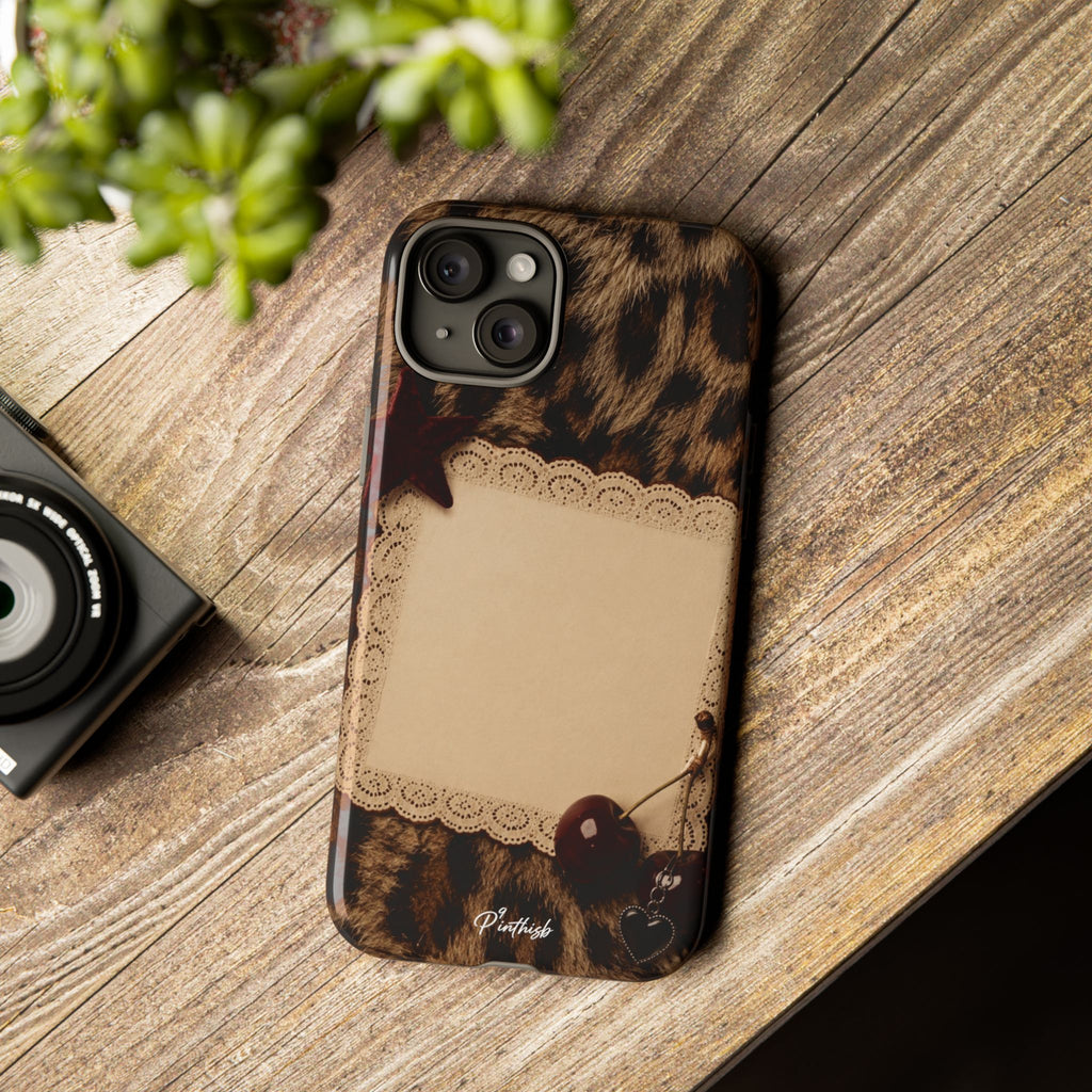 Personalized Leopard Lace Phone Case
