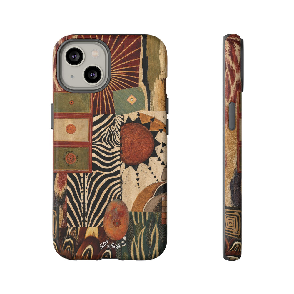 Abstract Boho Collage Tough Case