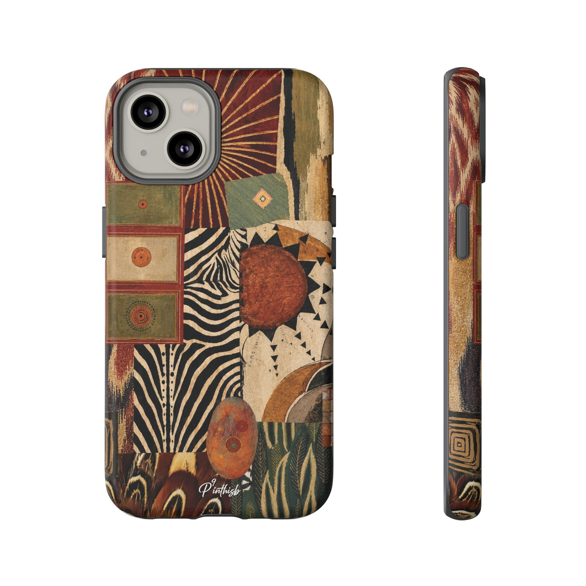 Abstract Boho Collage Tough Case