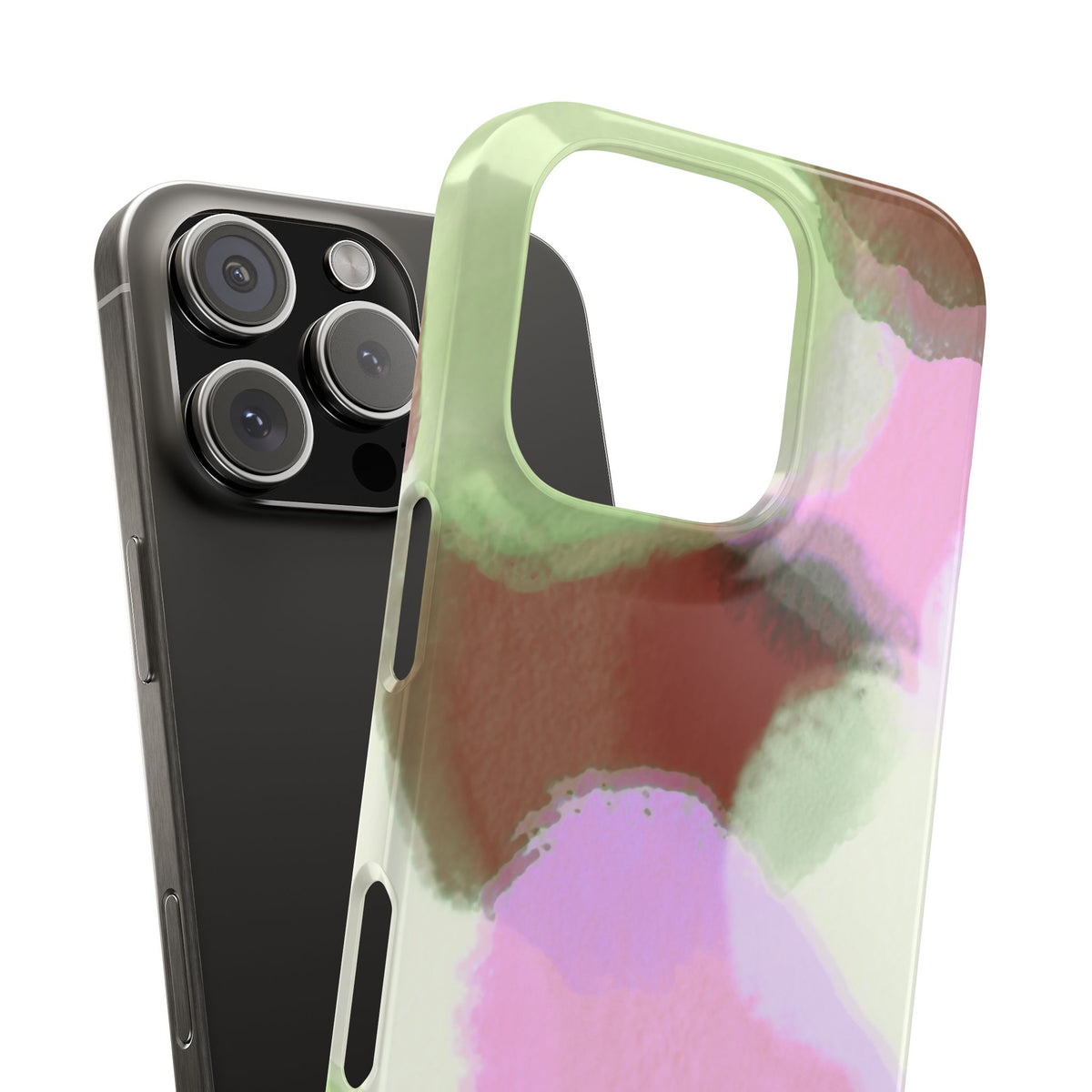 Abstract Pastel Camouflage Snap Phone Case