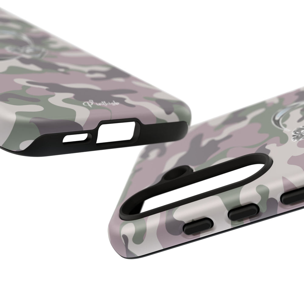 Camouflage Heart Tough Phone Case