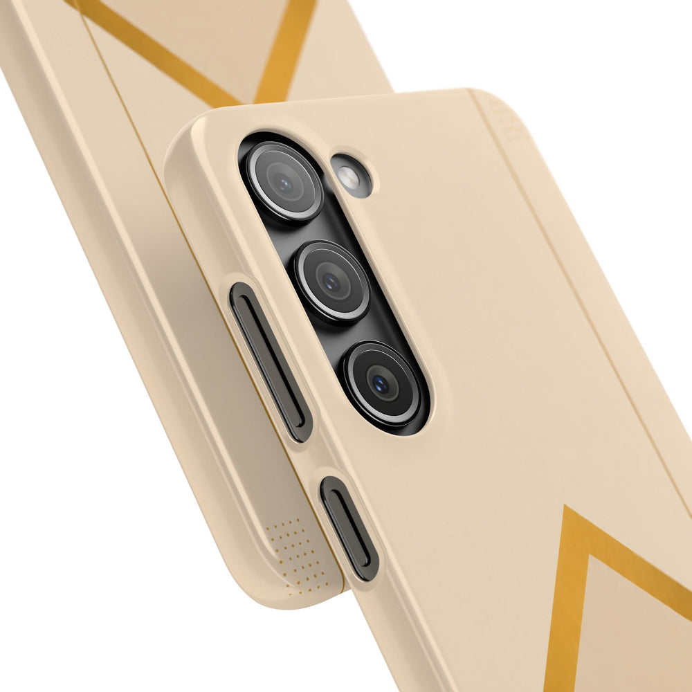 Gold Malboro Inspired Snap Phone Case
