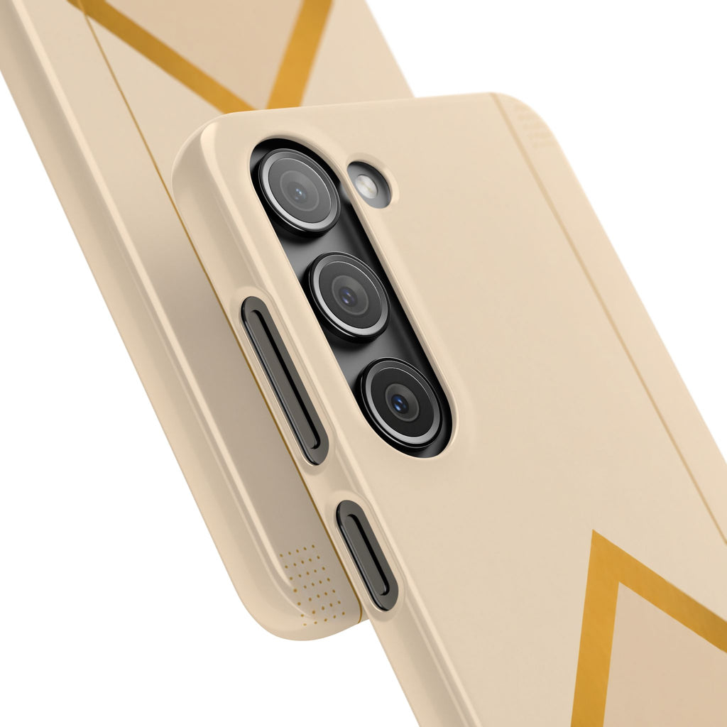 Gold Malboro Inspired Snap Phone Case