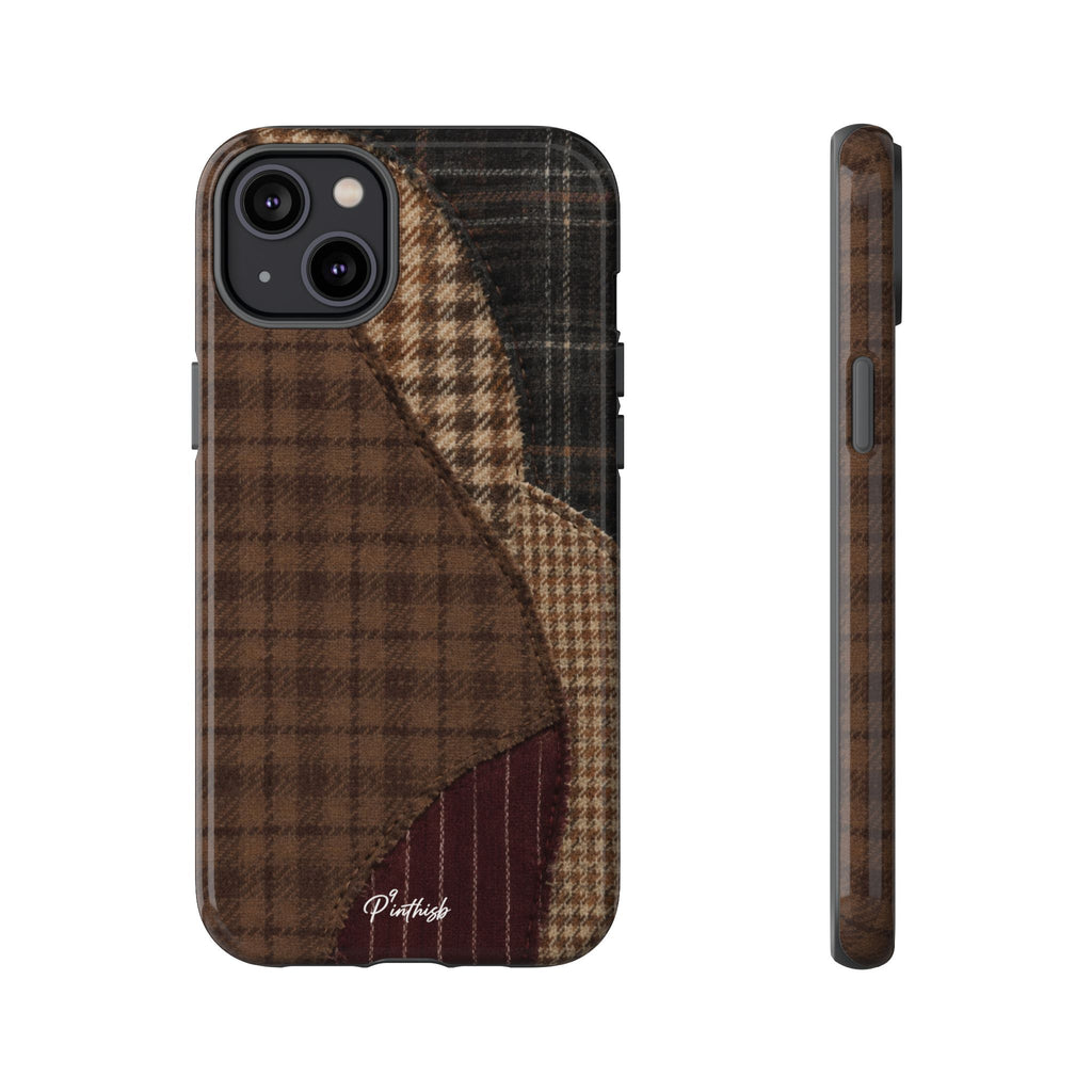 Rustic Brown Retro Tough Case