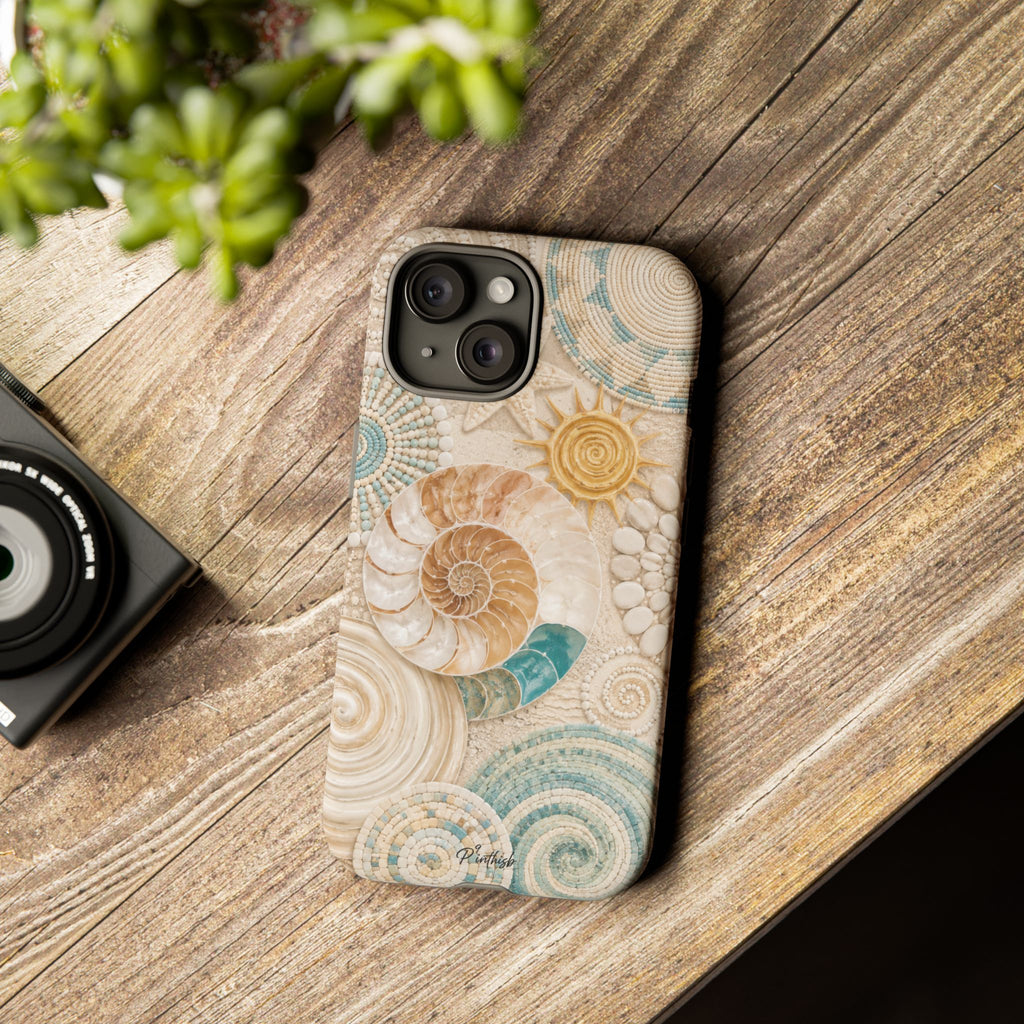 Coastal Seashell Tough Case