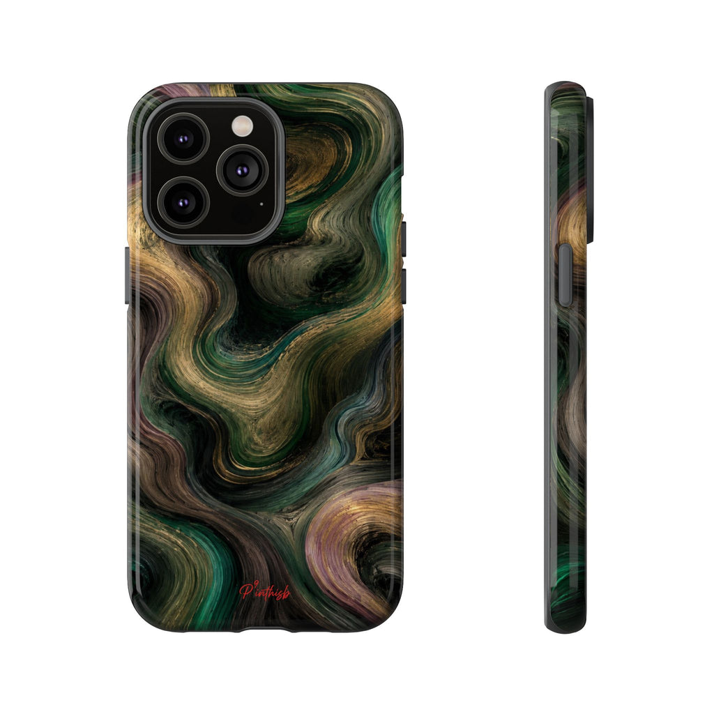 Marbled Forest Tough Phone Case