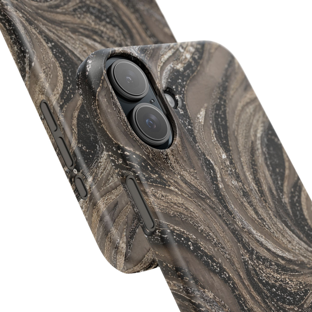 Neutral Swirl Protective Snap Case