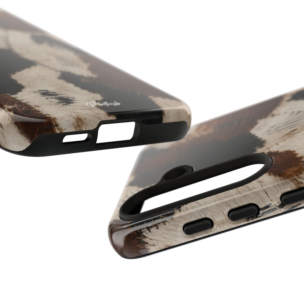 Brown & Black Animal Print Tough Case