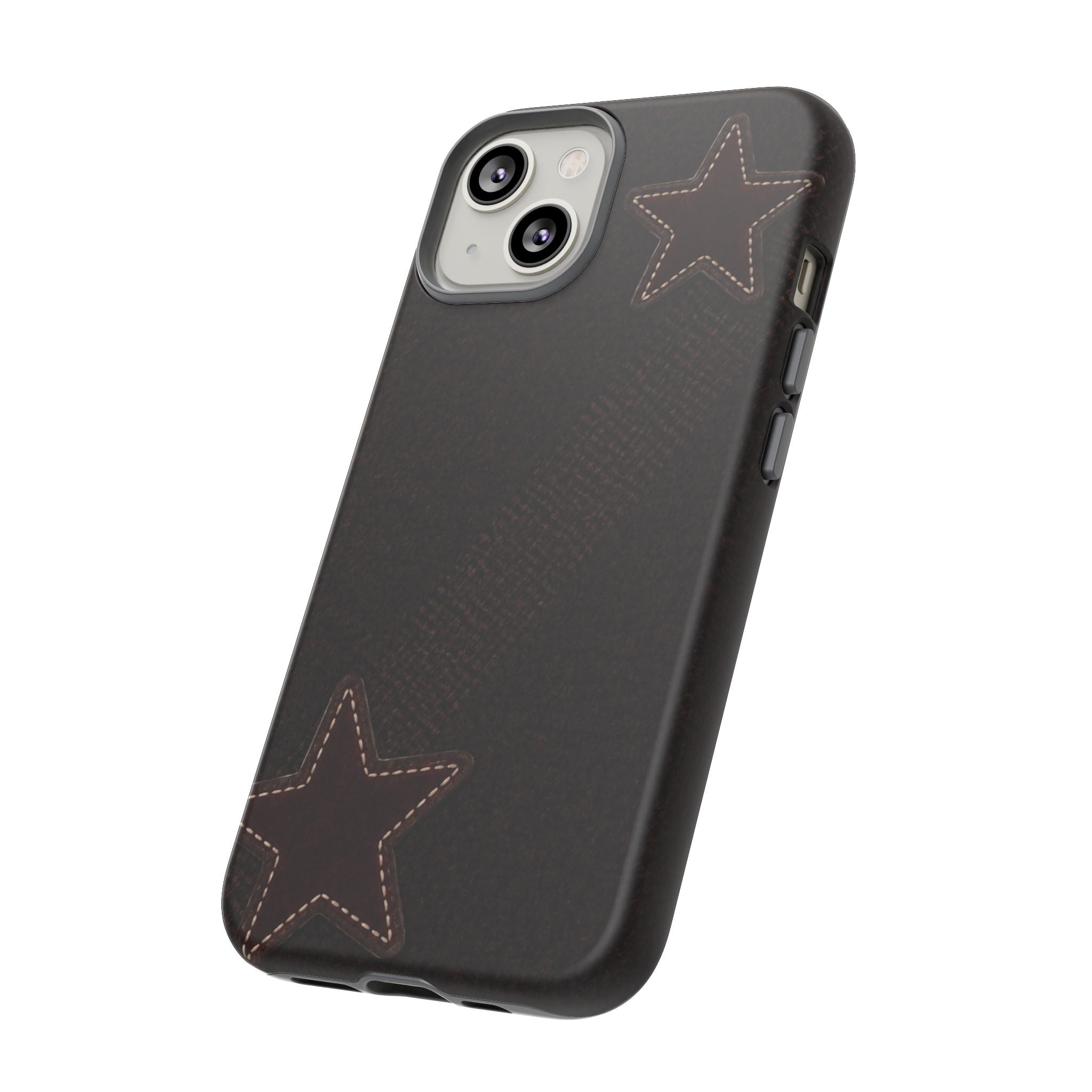 Rustic Stitched Star Phone Case