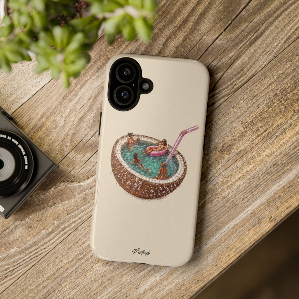 Coconut Pool Phone Case