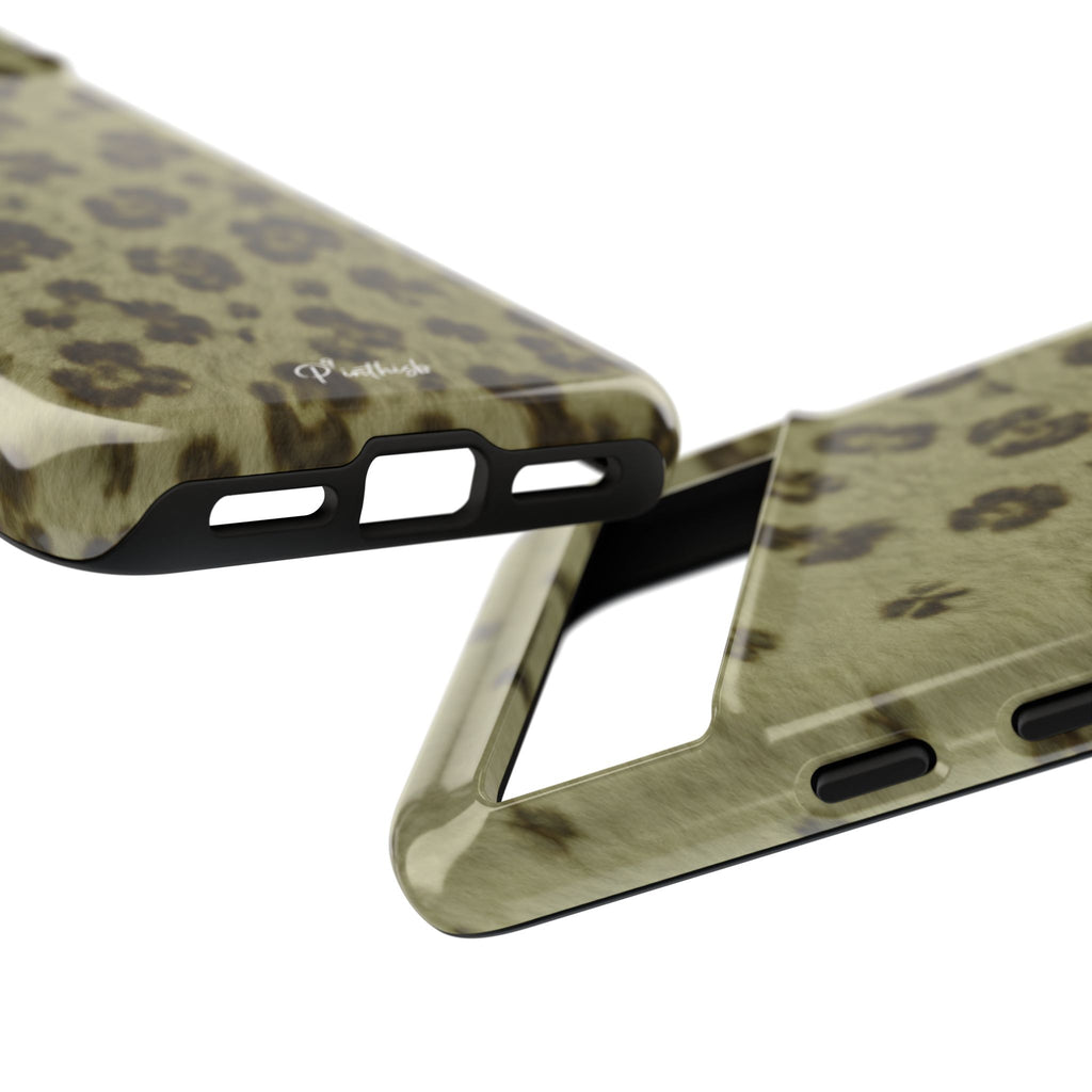 Olive Leopard Print Tough Case