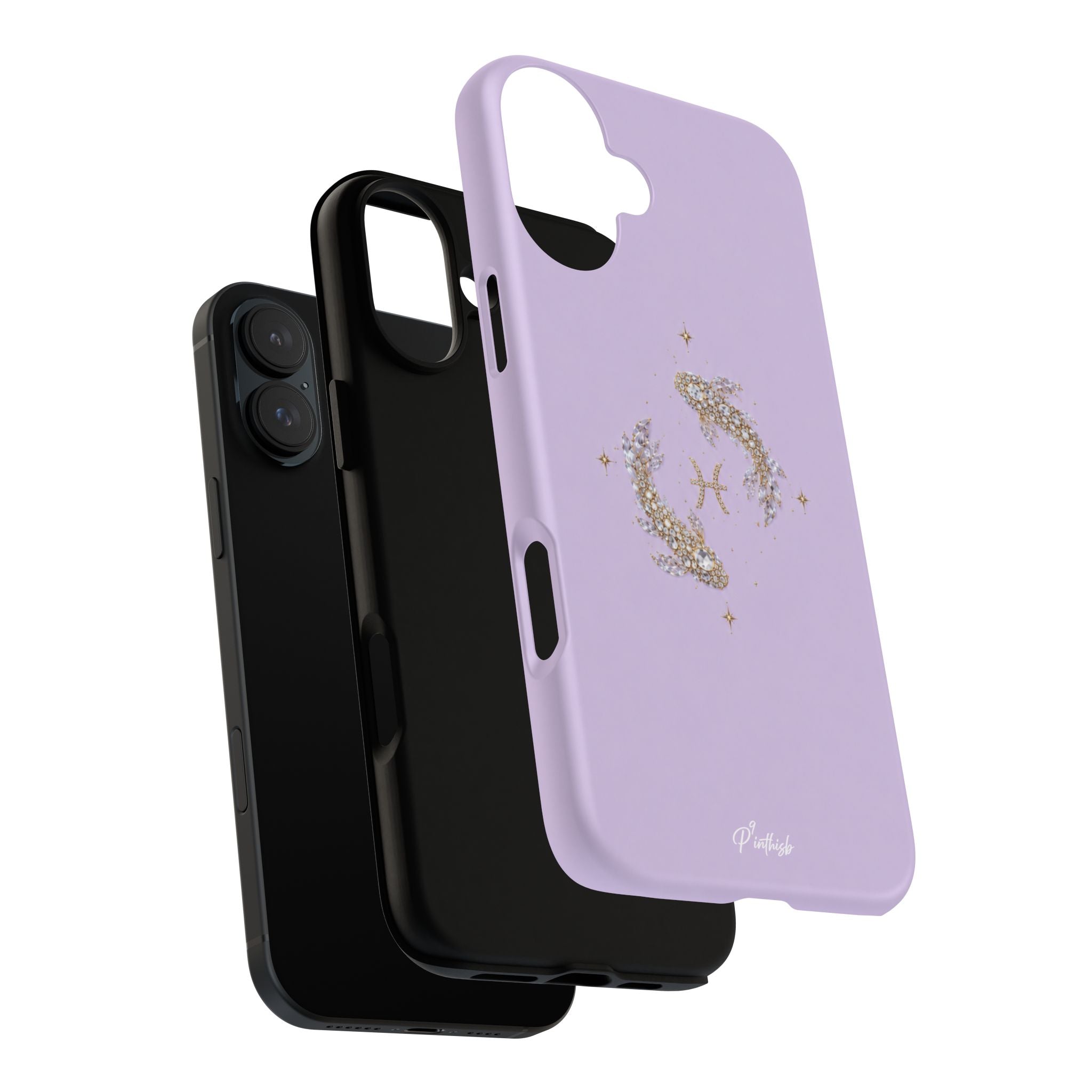 Pisces Glitter Phone Case