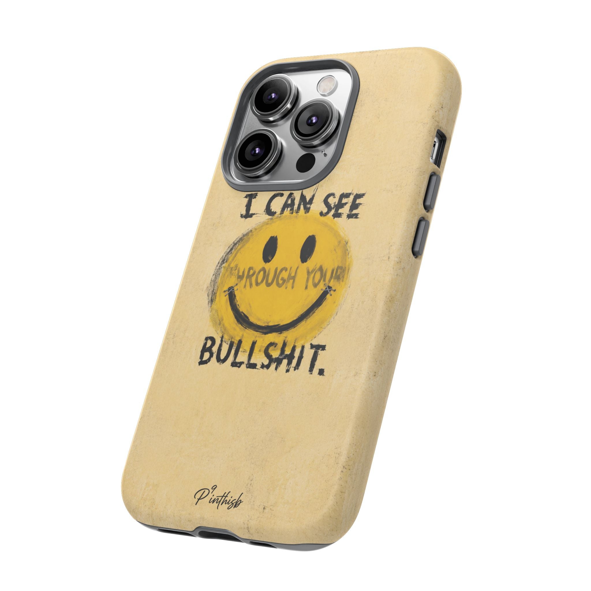Smiley Anti-BS Tough Case