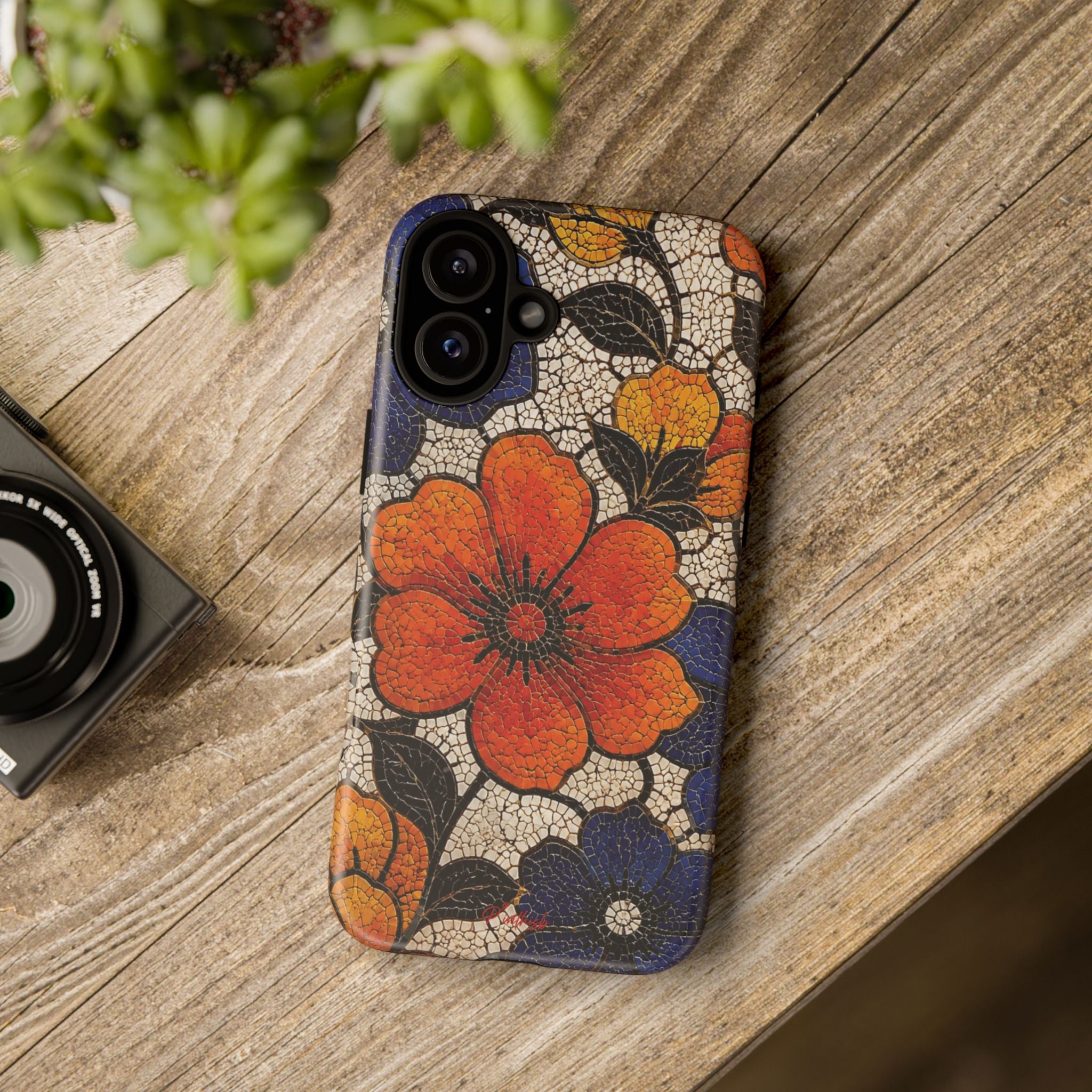 Floral Mosaic Tough Case