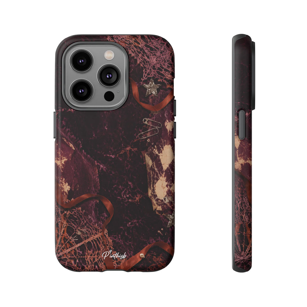 Dark Maroon Vintage Tough Case