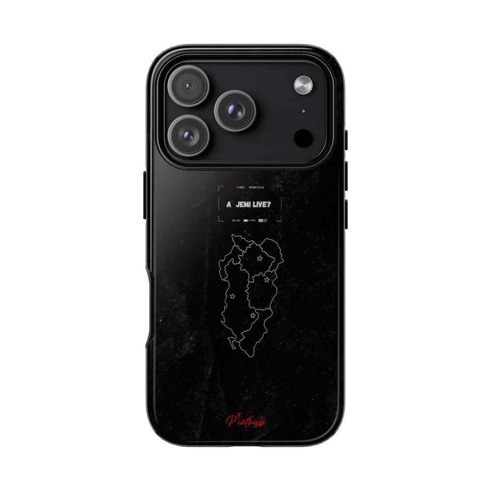 "A jemi live?" Tough Phone Case