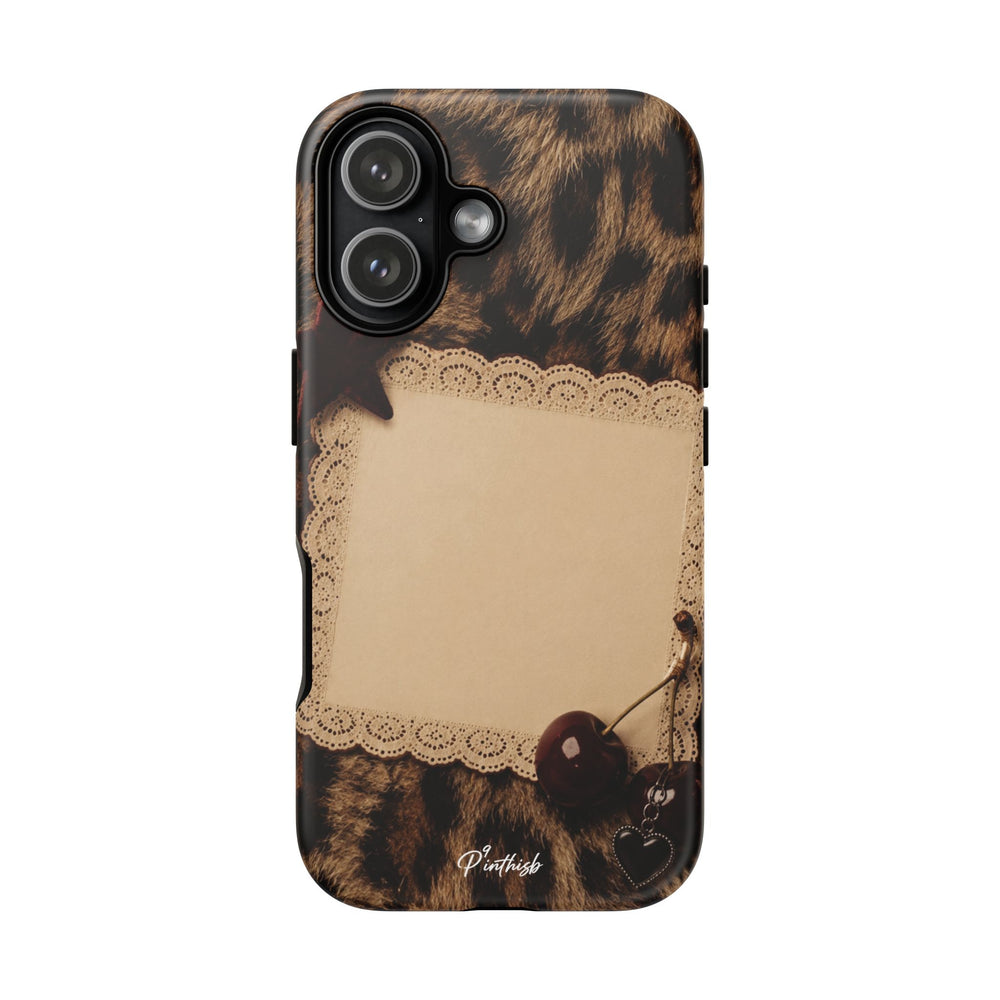 Personalized Leopard Lace Phone Case