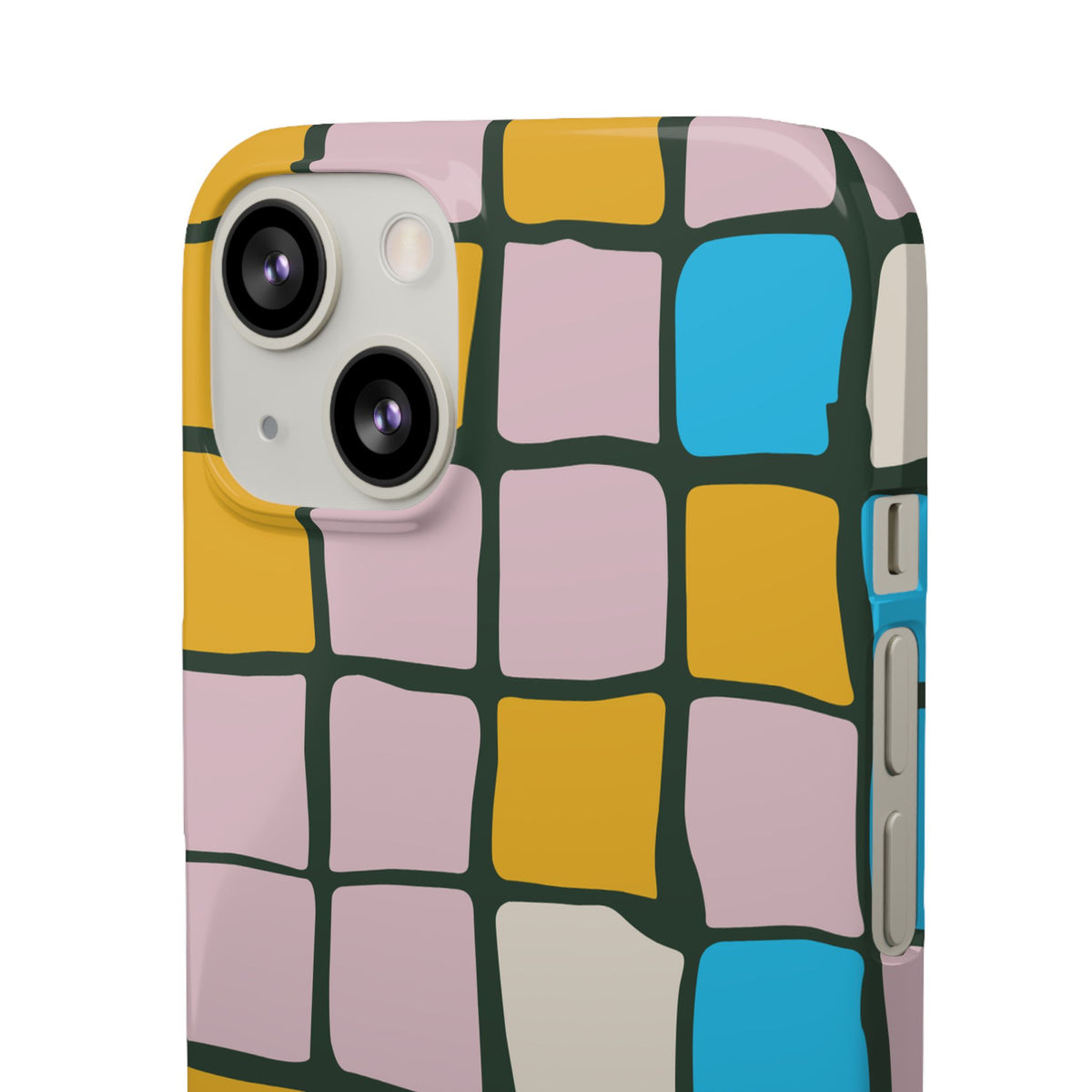 Color Grid Snap Phone Case