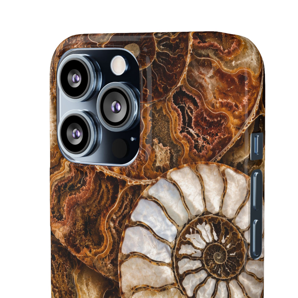 Nautilus Fossil Snap Case