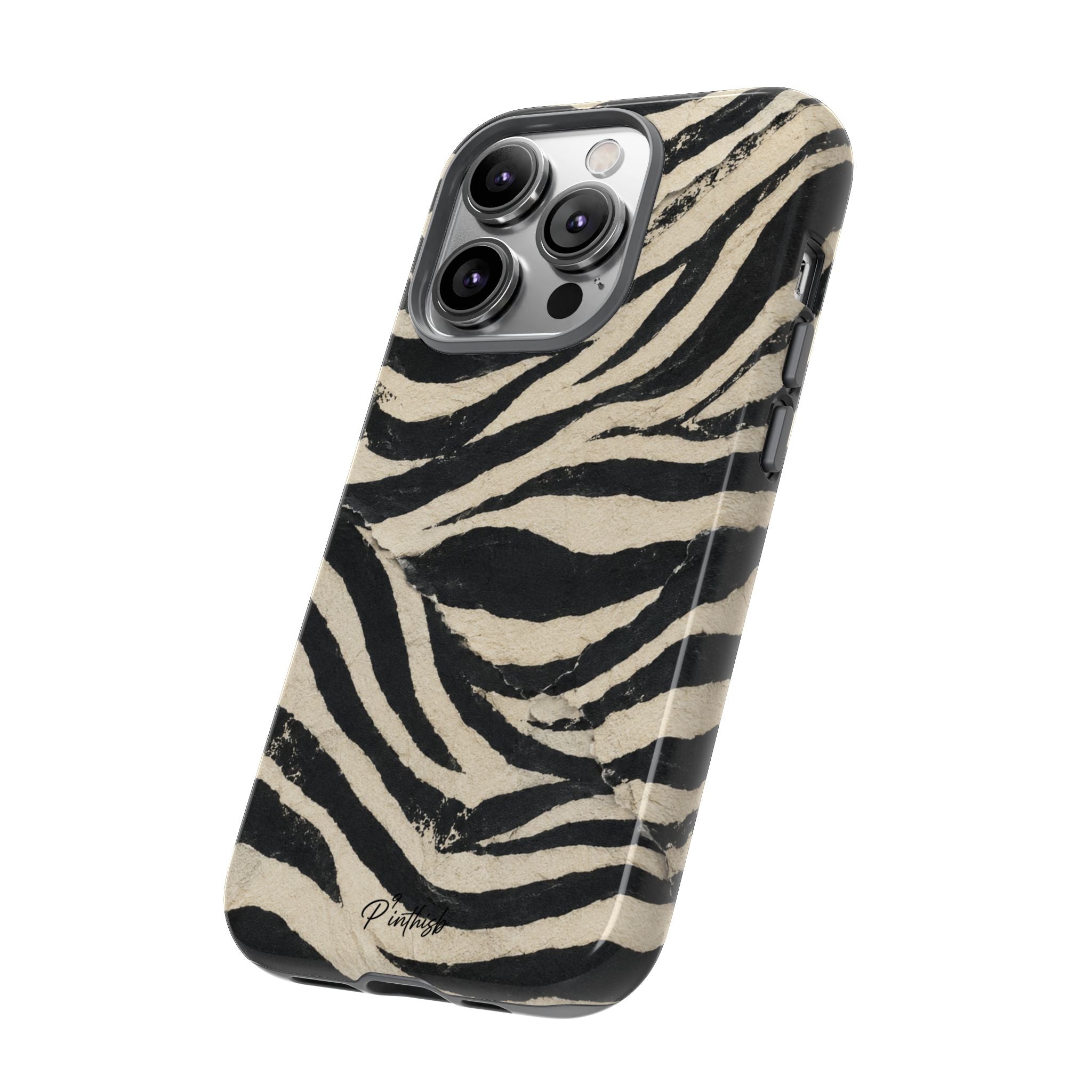 Zebra Stripe Tough Phone Case