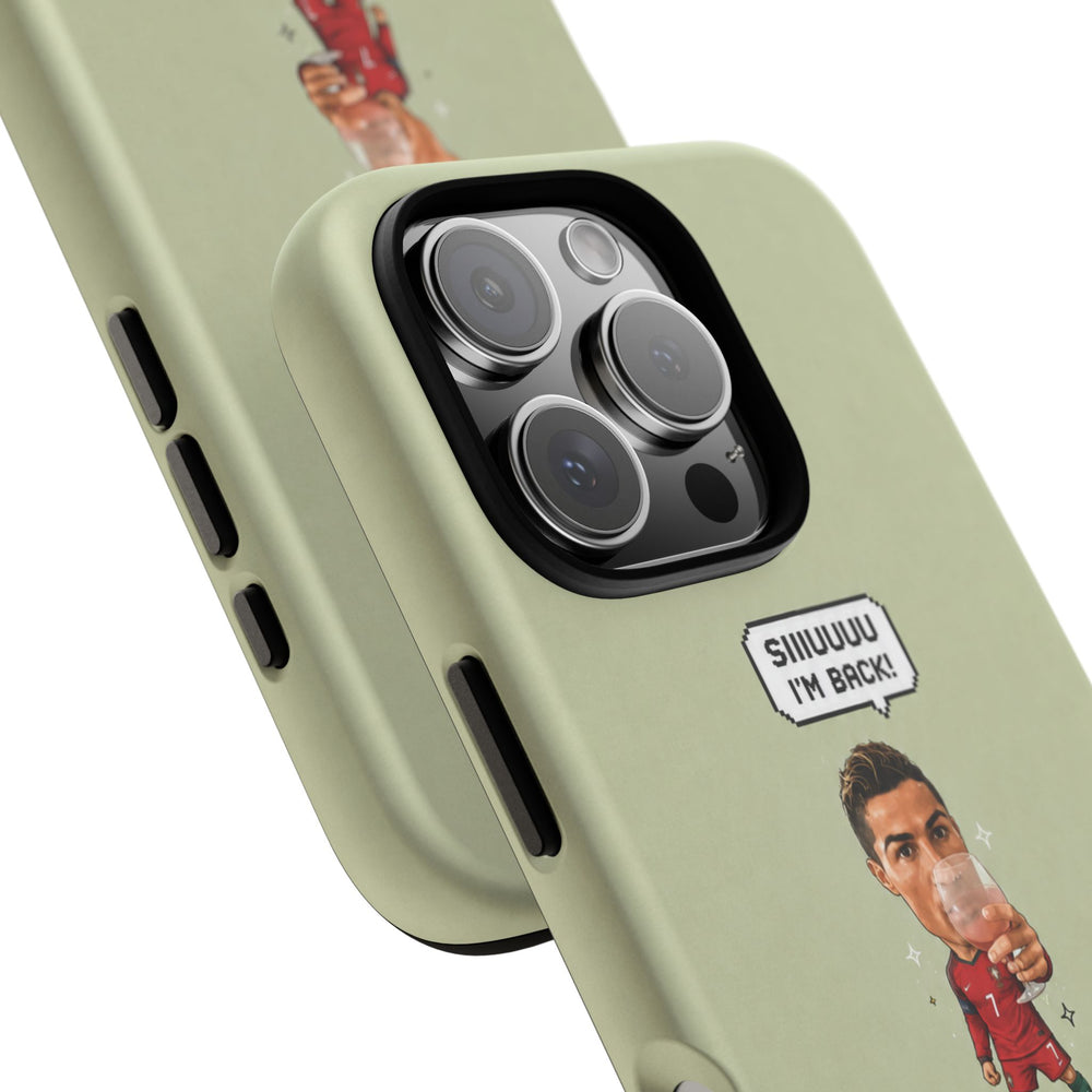 "SIIUUU, I'M BACK" CR7 Tough Phone Case