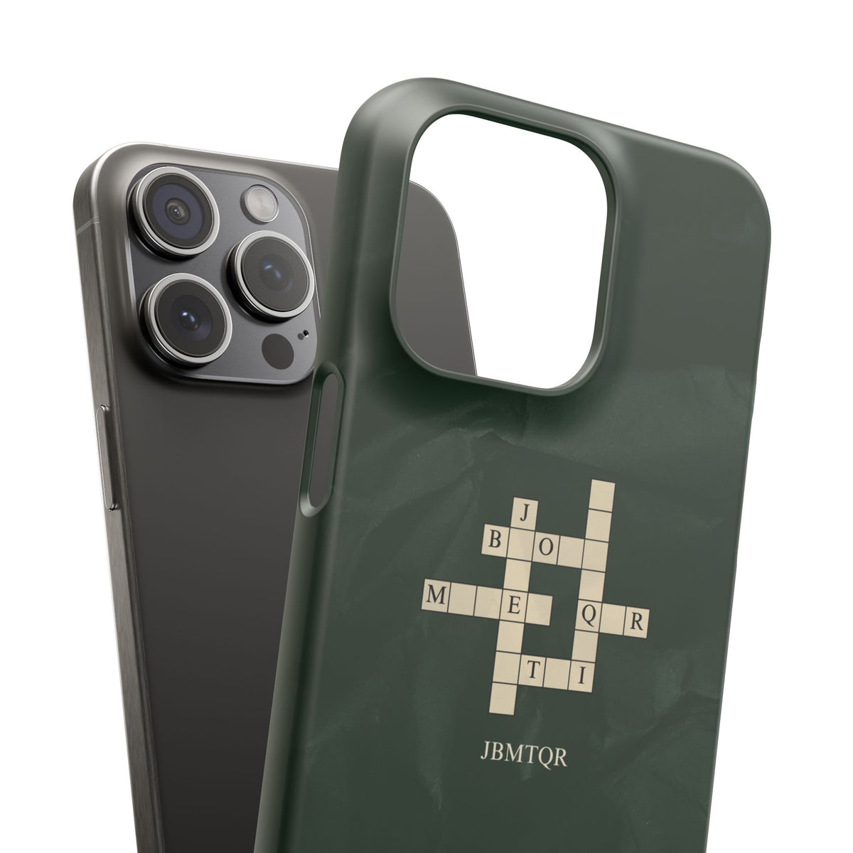 "JBMTQR crossword" Snap Phone Case