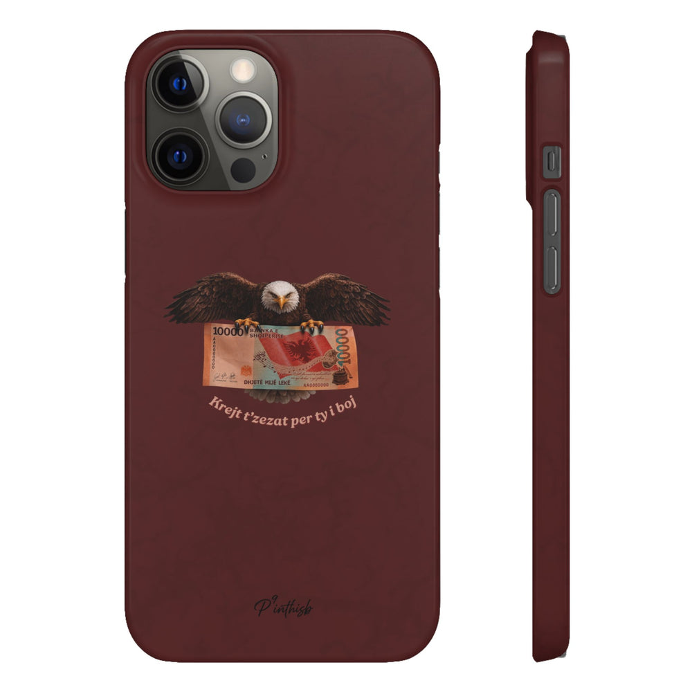 "Krejt t'zezat per ty i boj" Snap Case